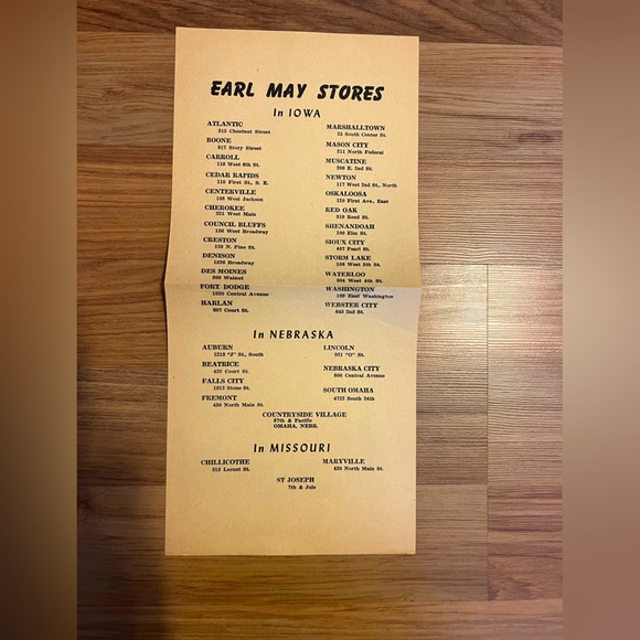 Wall Decor Vintage 195s Earl May Seed Co Advertisement Poshmark